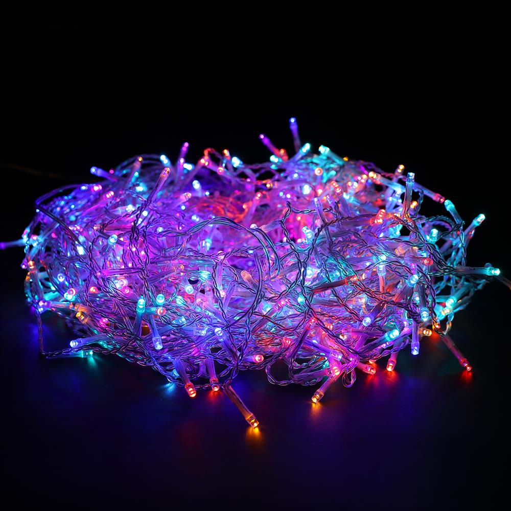 300 LED Christmas Icicle Lights Multicolour Christmas Lights Shop