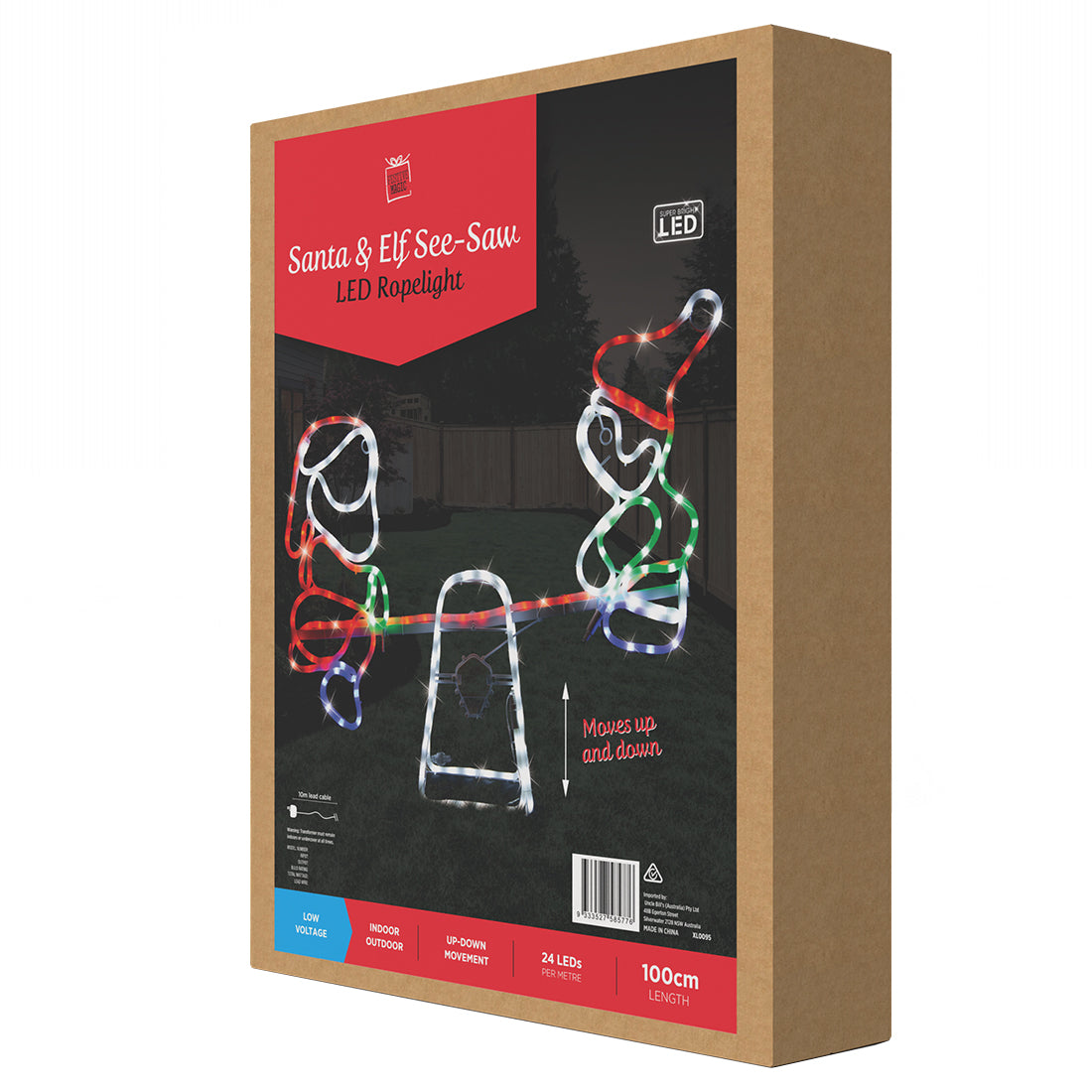 LED Ropelight Santaelf Seesaw 102cm Christmas Lights Shop