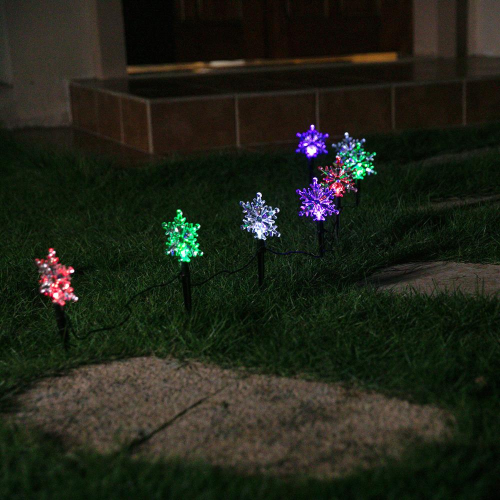 Snow Flake Multi 8pcs