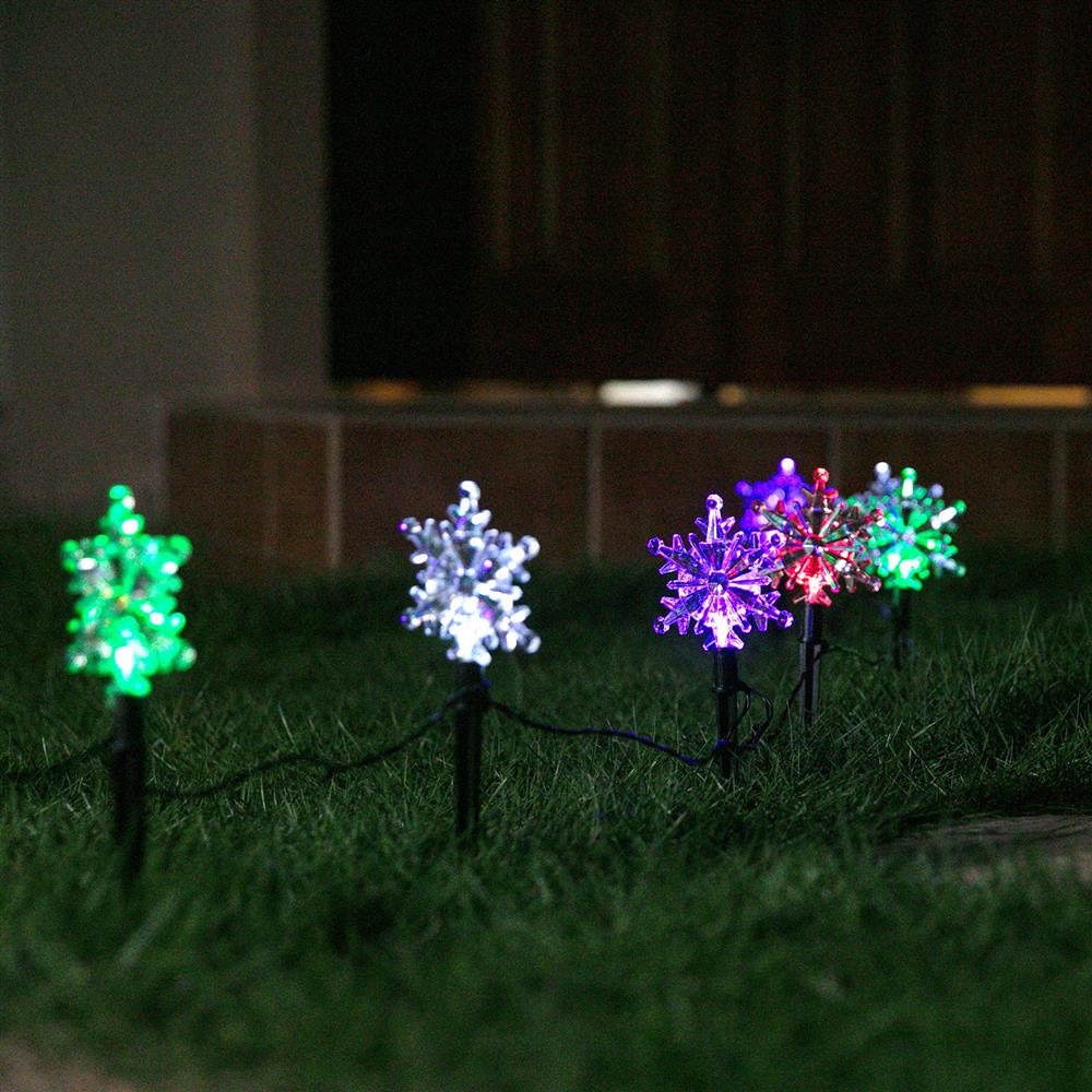 Snow Flake Multi 8pcs