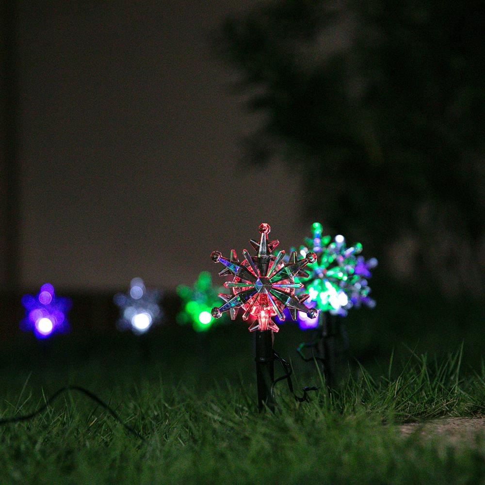 Snow Flake Multi 8pcs