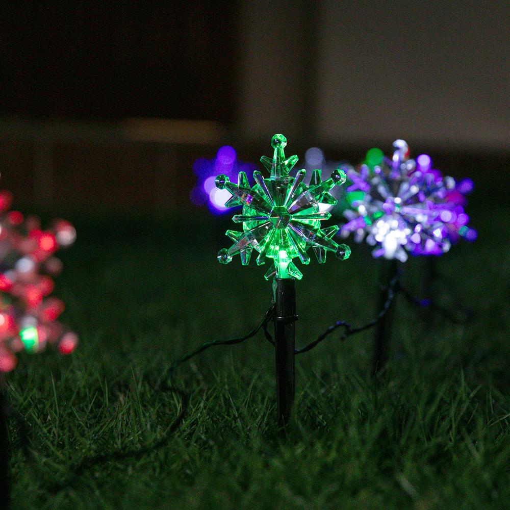 Snow Flake Multi 8pcs
