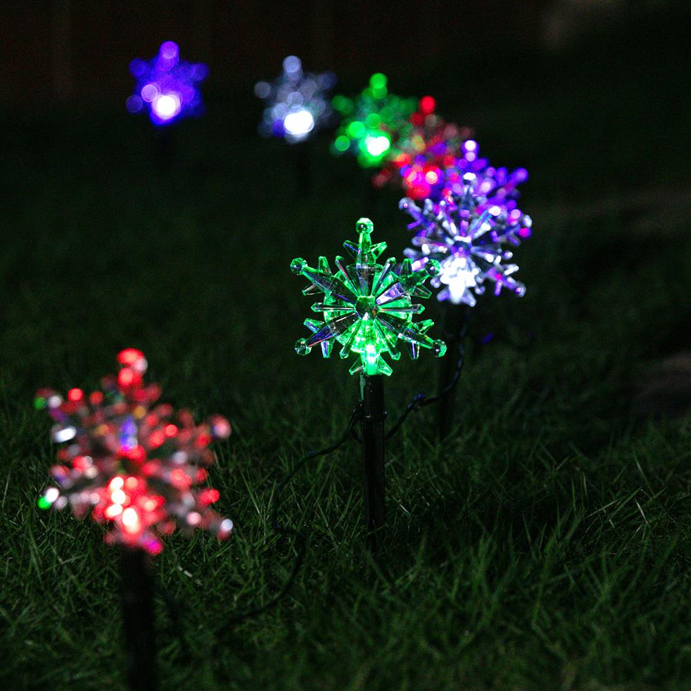 Snow Flake Multi 8pcs