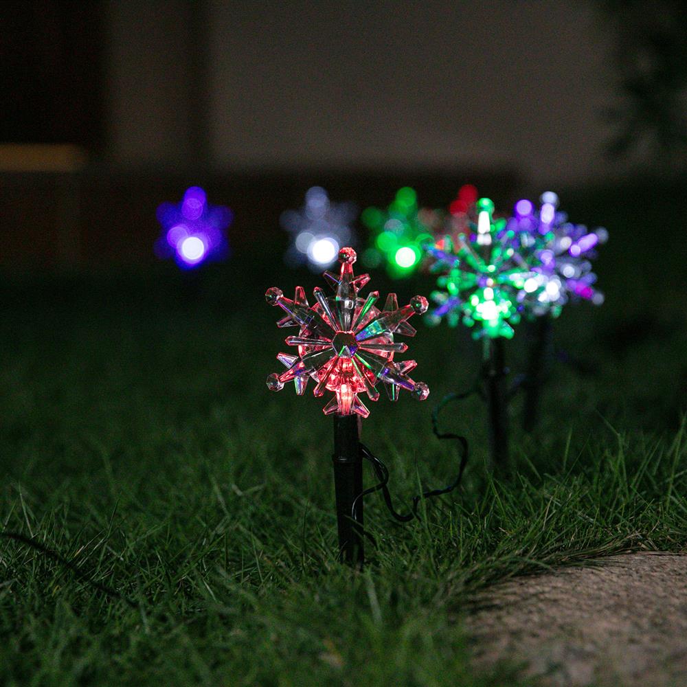 Snow Flake Multi 8pcs