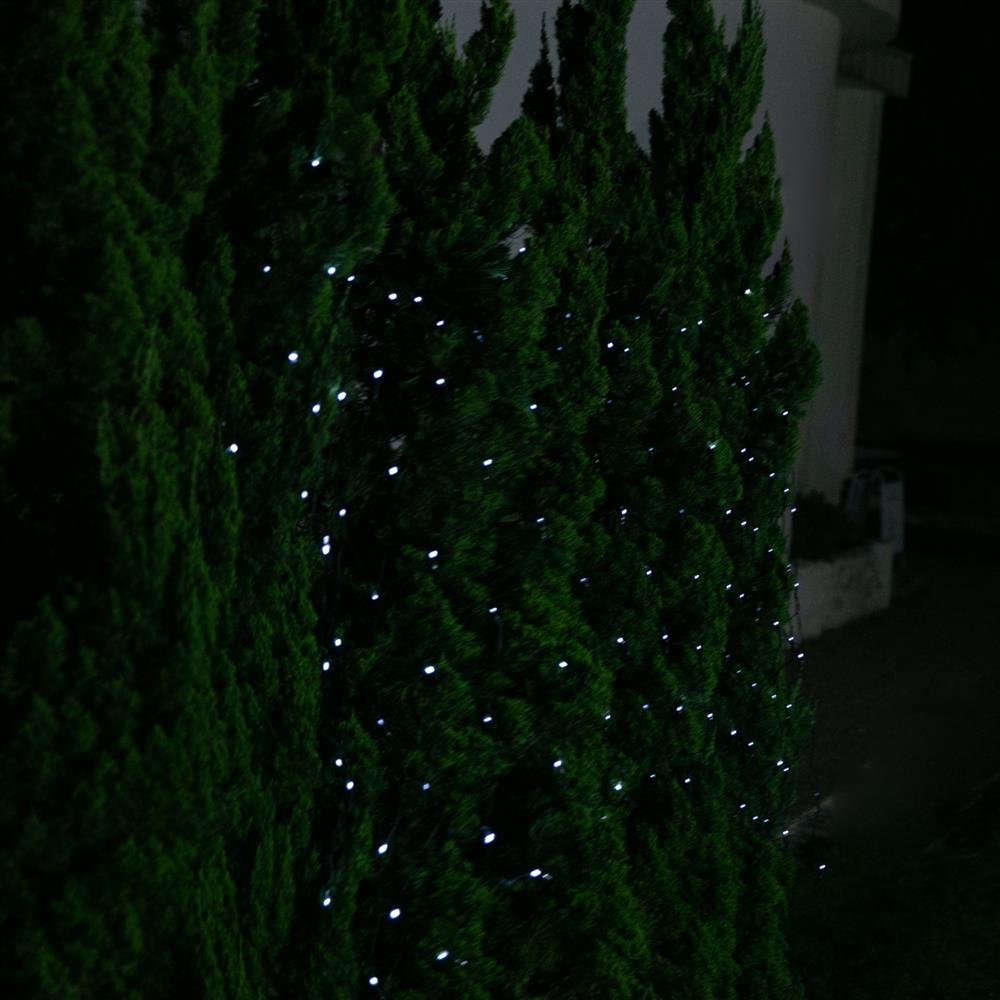 150 LED Solar Net Cool White