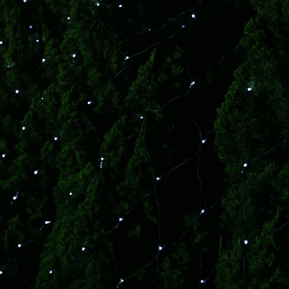 150 LED Solar Net Cool White