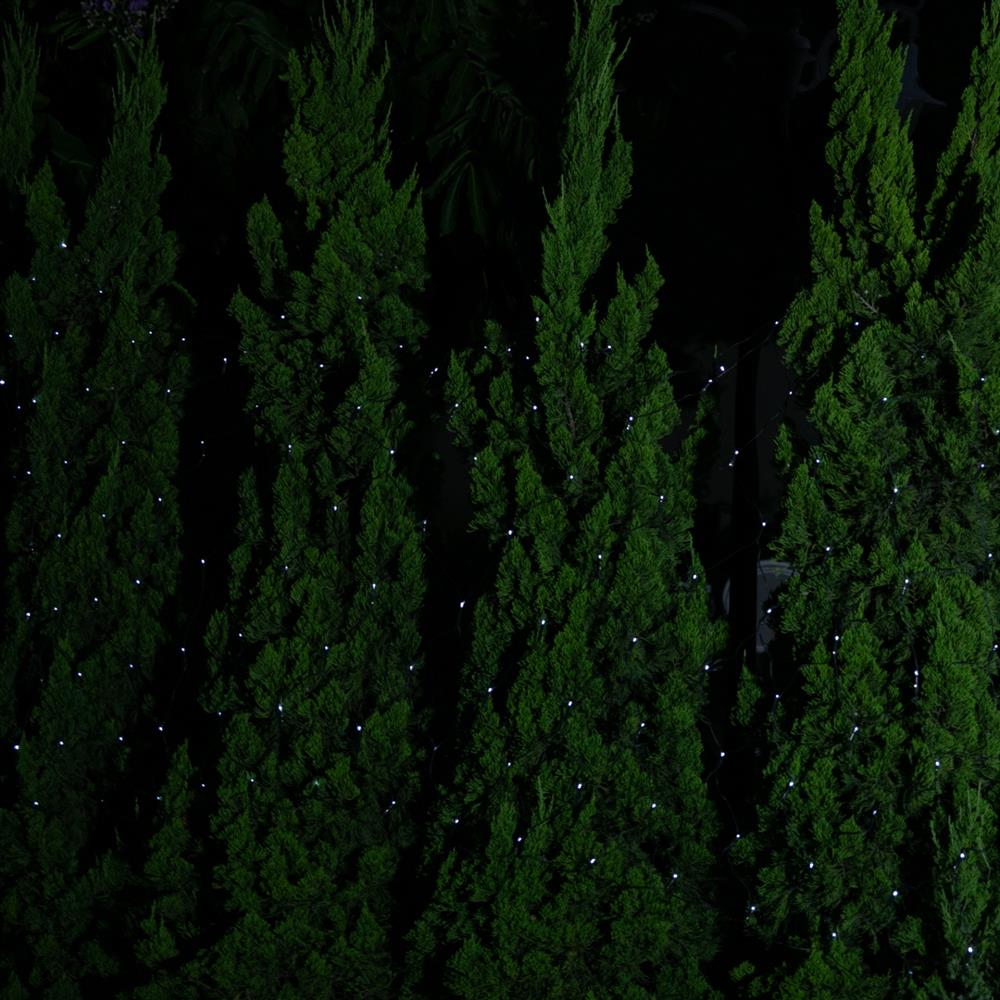 150 LED Solar Net Cool White
