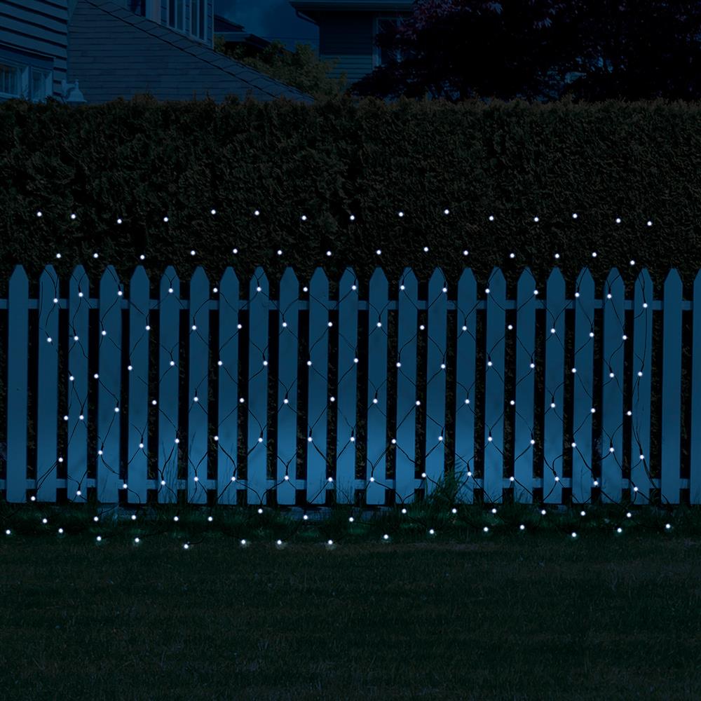 150 LED Solar Net Cool White