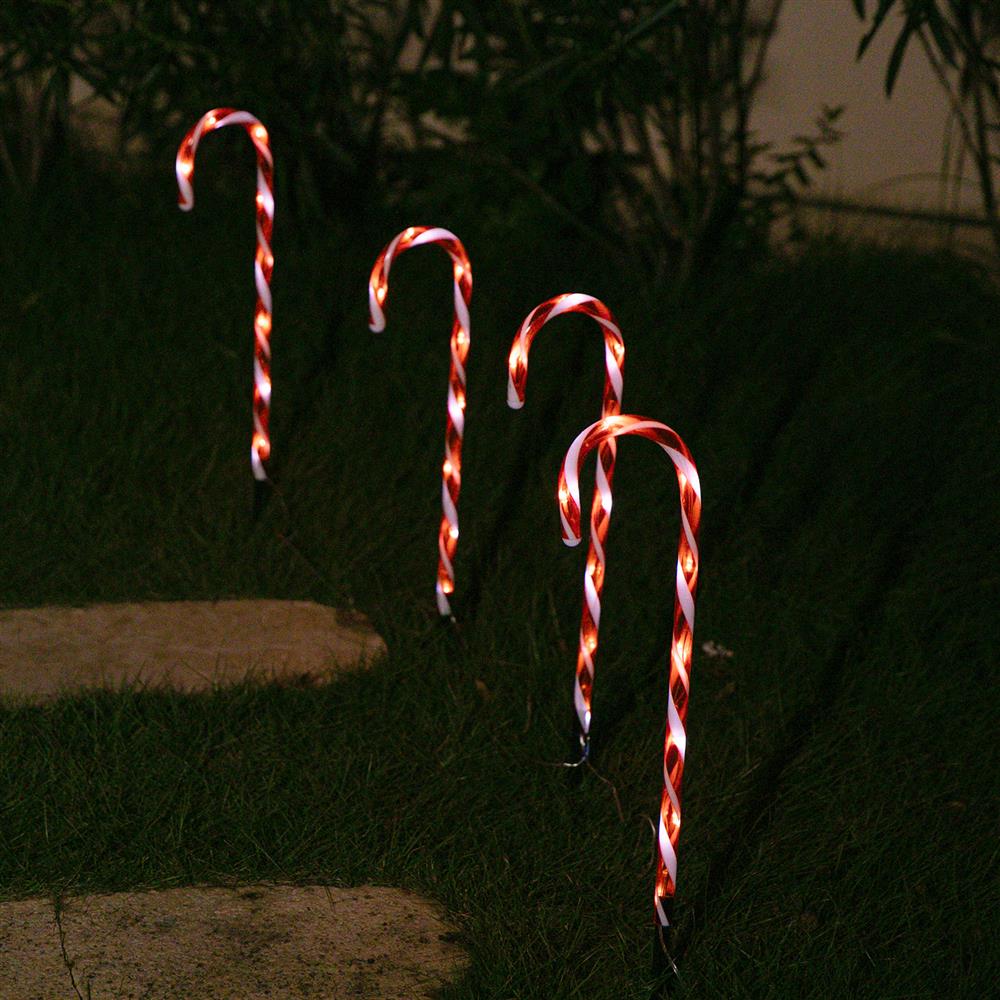 Candy Cane Lights 4pcs – Christmas Lights Shop