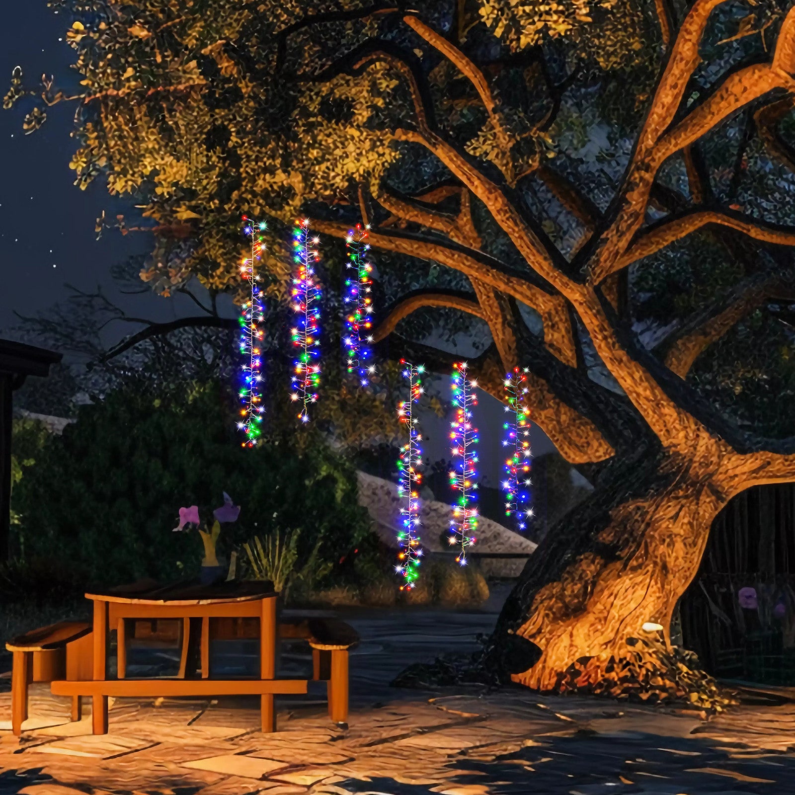 Solar Tree Clusters Multi 6pc