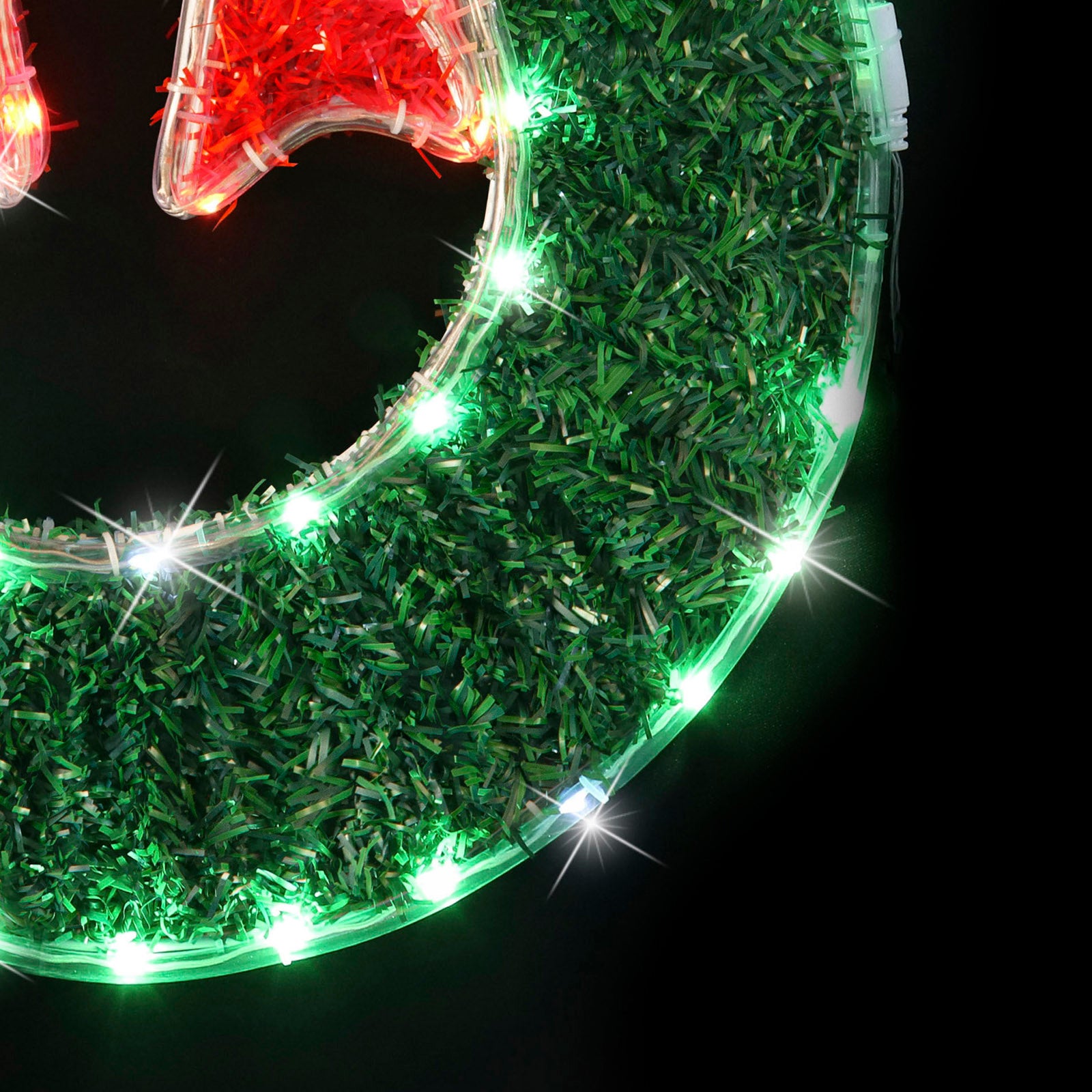 Led Tinsel Wreath Ropelight