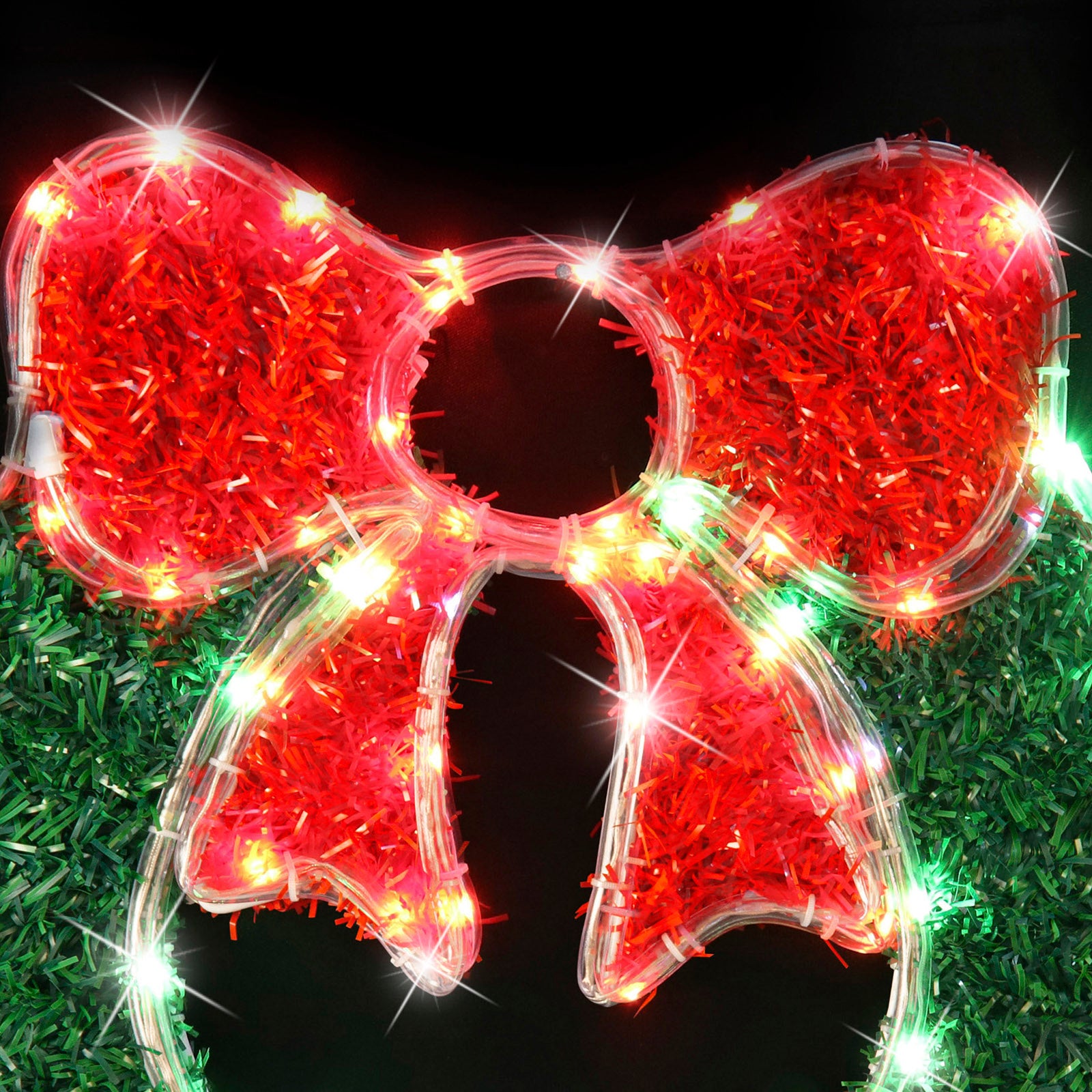 Led Tinsel Wreath Ropelight
