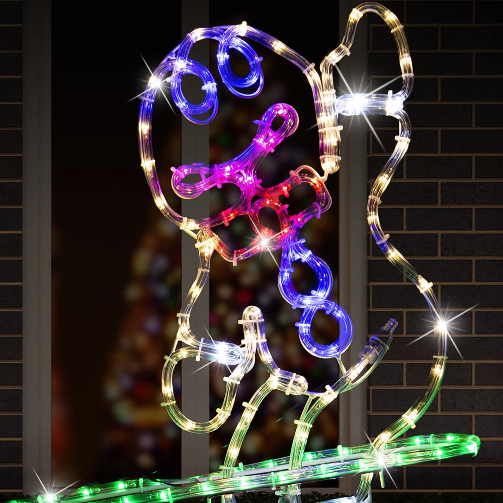 LED Gingerbread Man Seesaw