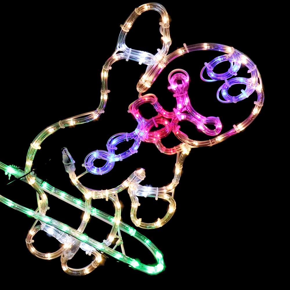 LED Gingerbread Man Seesaw