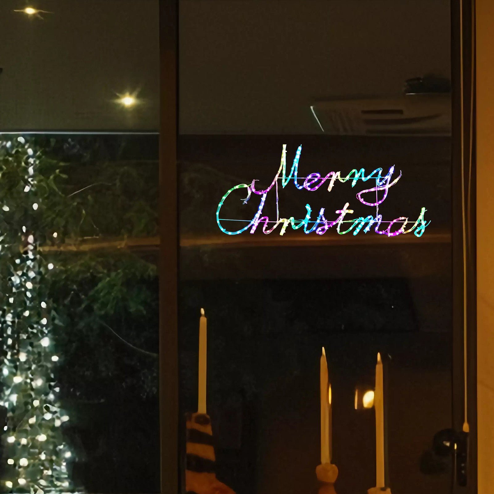 Merry Christmas Sign Smart RGB