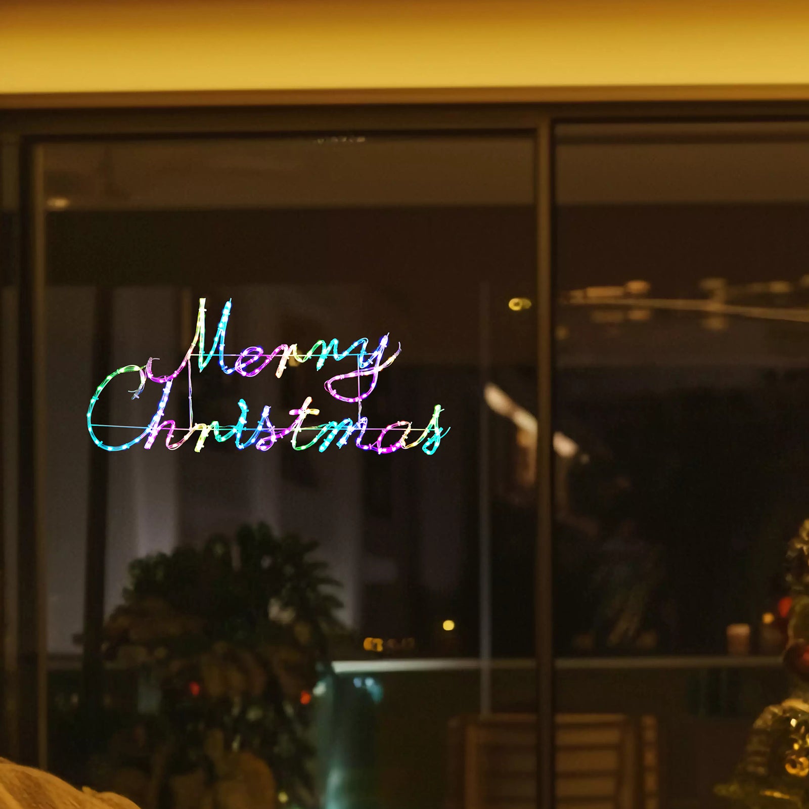 Merry Christmas Sign Smart RGB