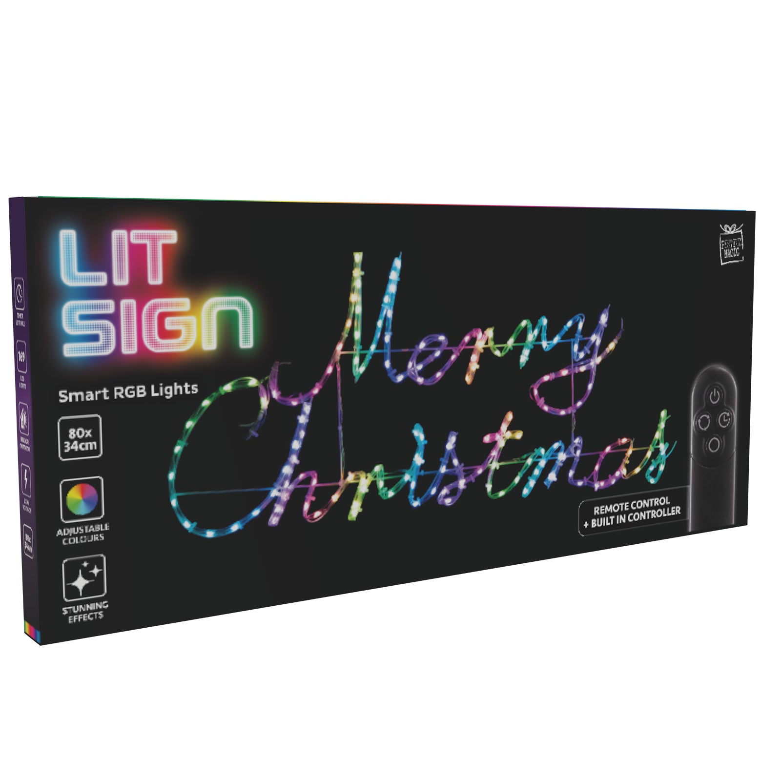 Merry Christmas Sign Smart RGB