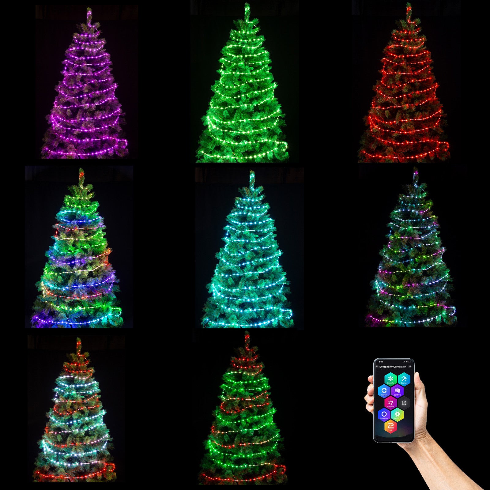 100 LED Smart App Control RGB
