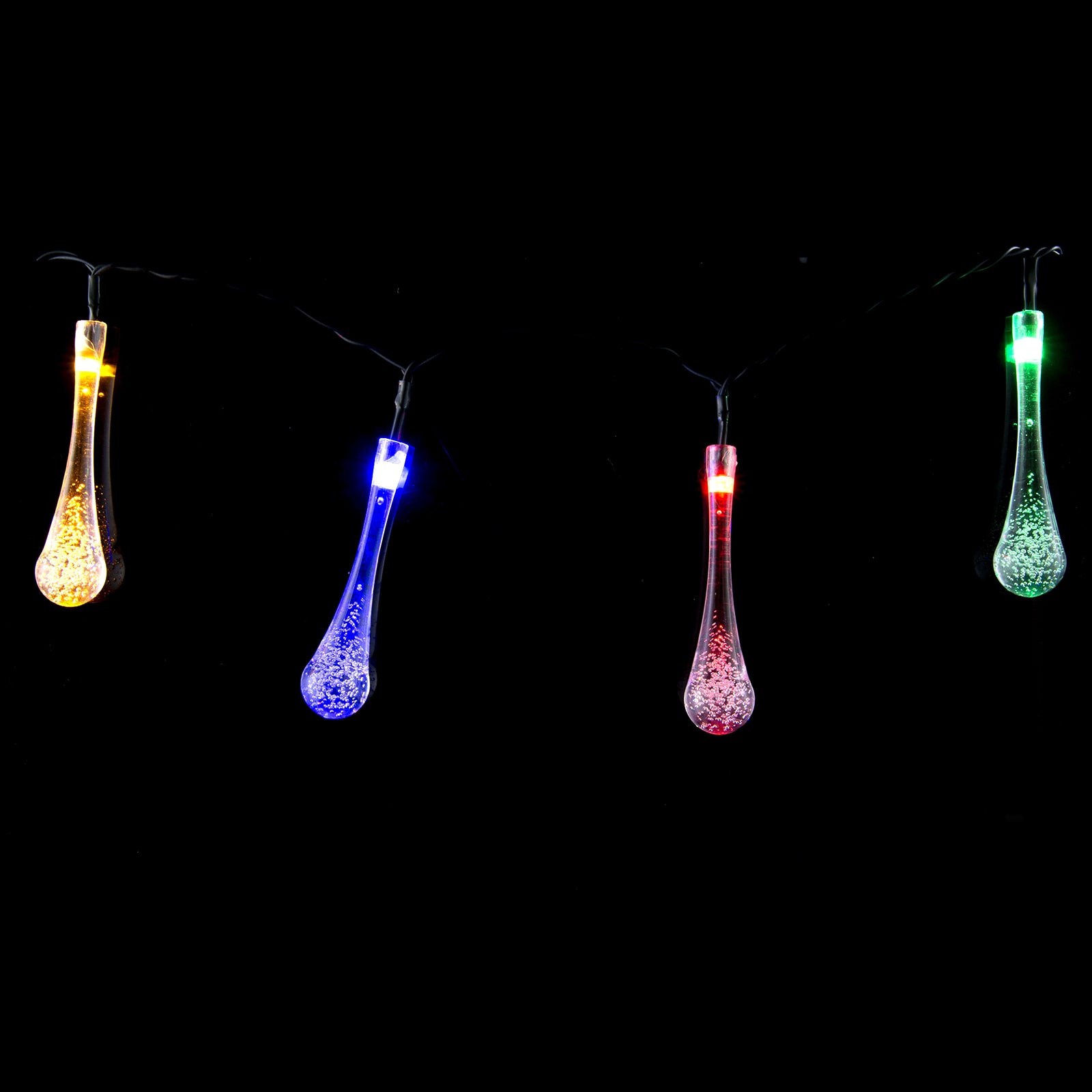 Solar LED String Bubble Multi