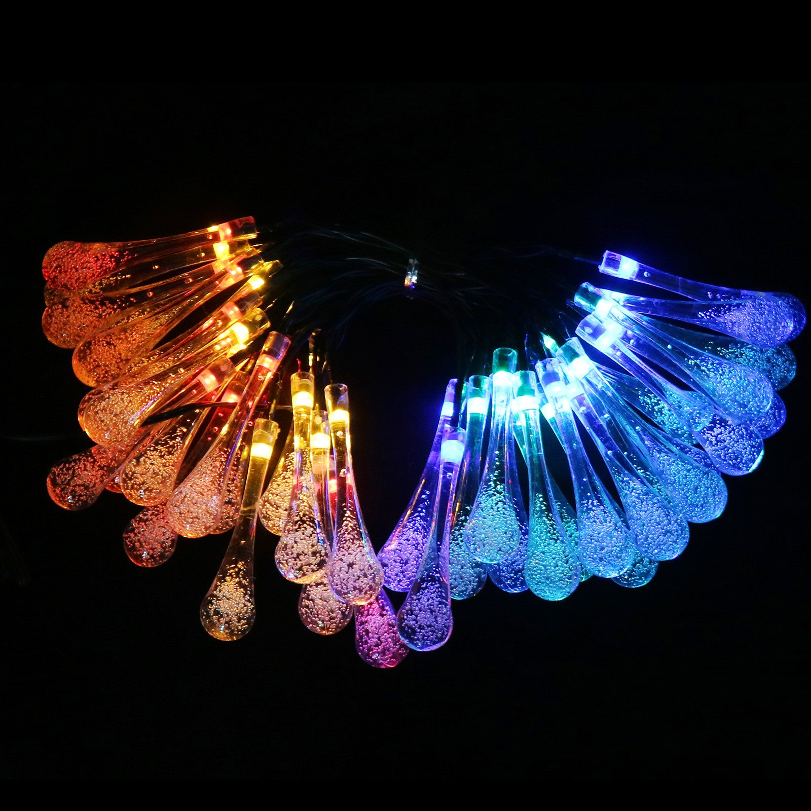Solar LED String Bubble Multi