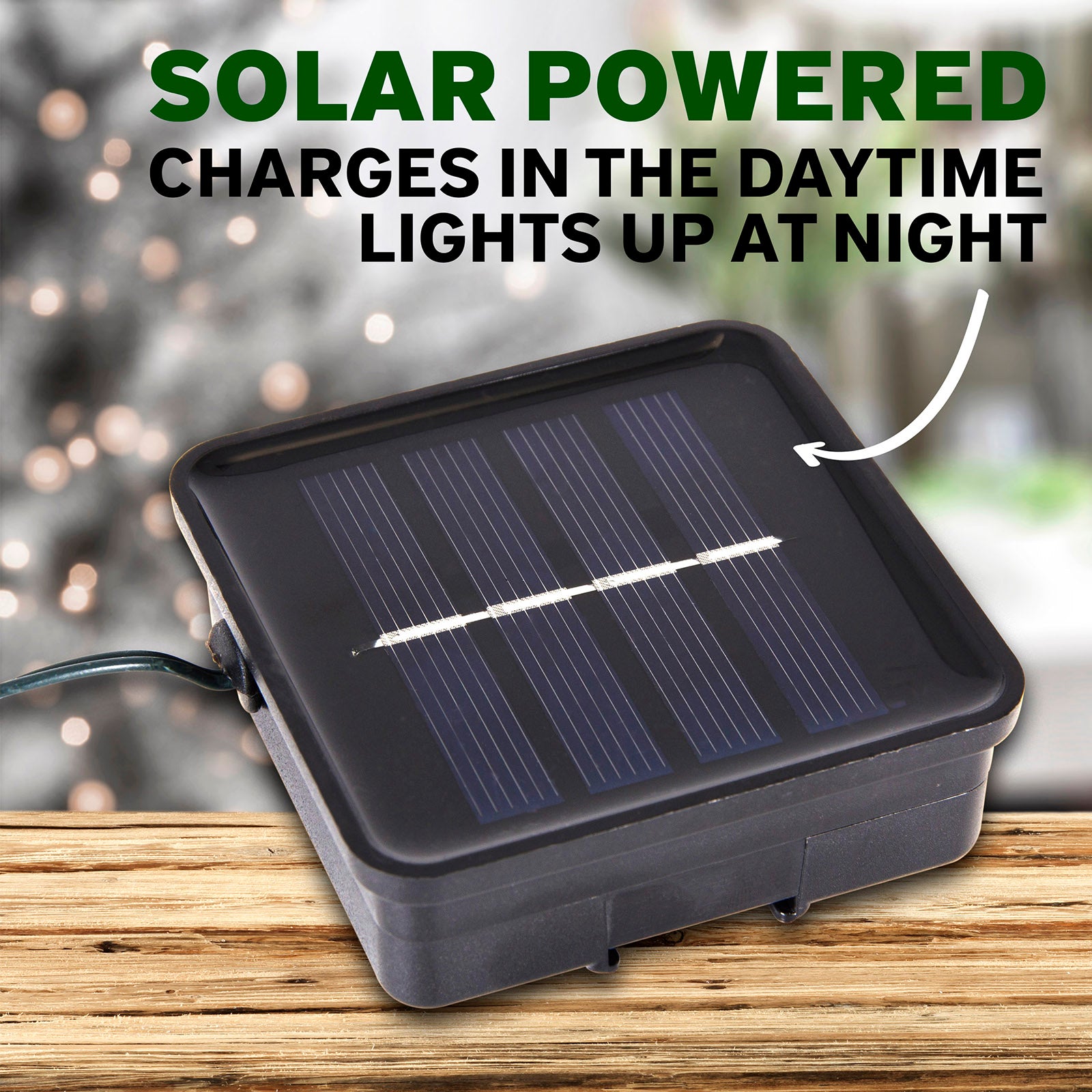 Solar LED String Bubble Multi