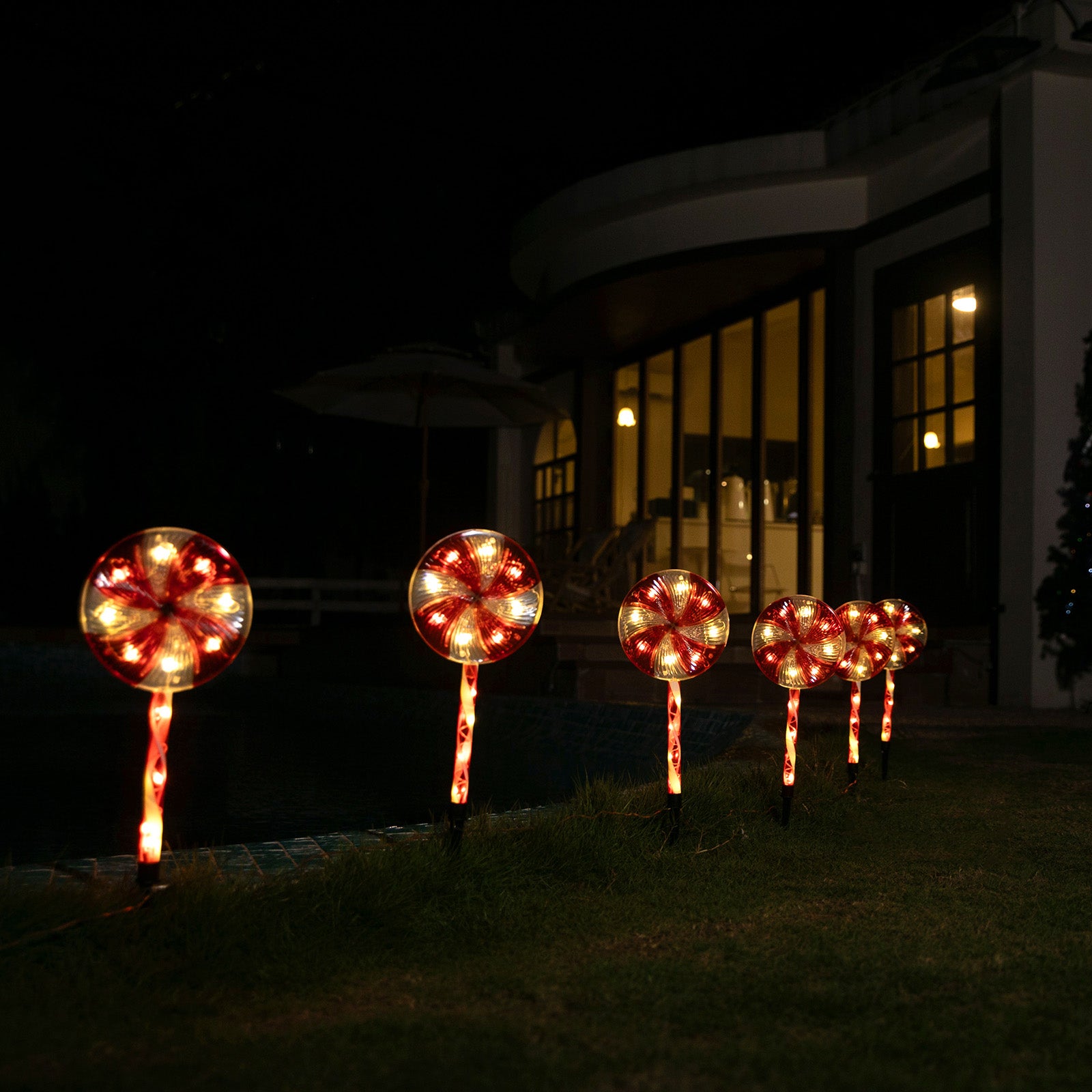 LED Lollipop Warm White 6pc