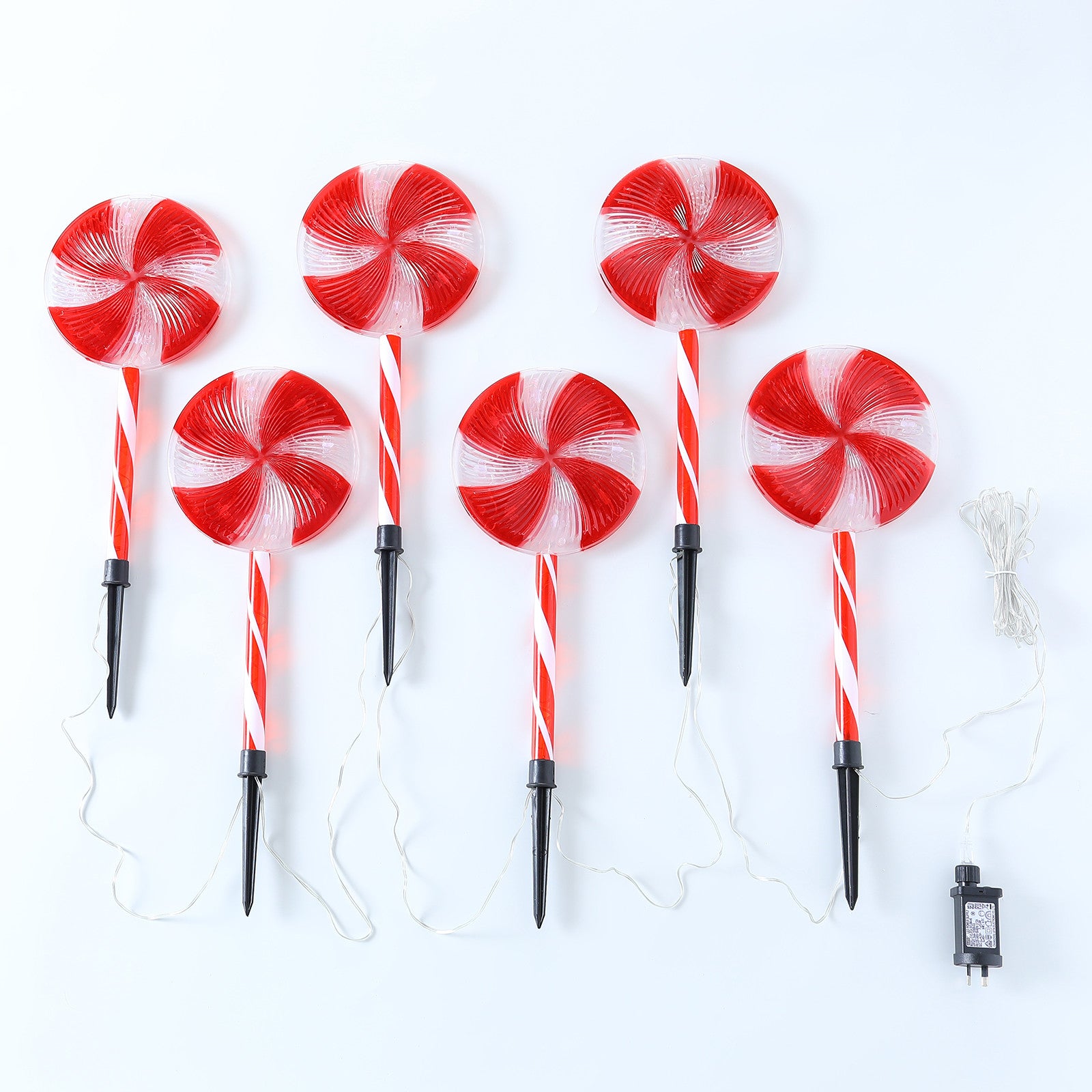 LED Lollipop Warm White 6pc