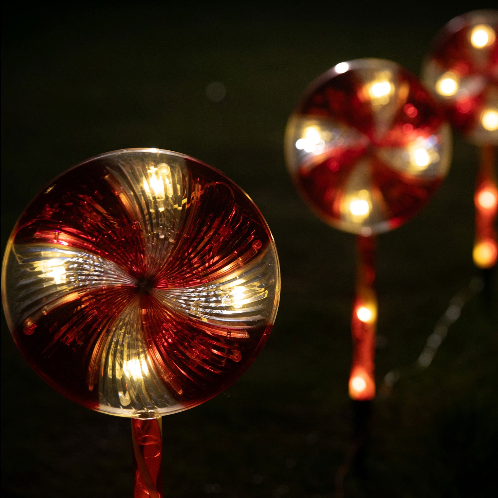 LED Lollipop Warm White 6pc