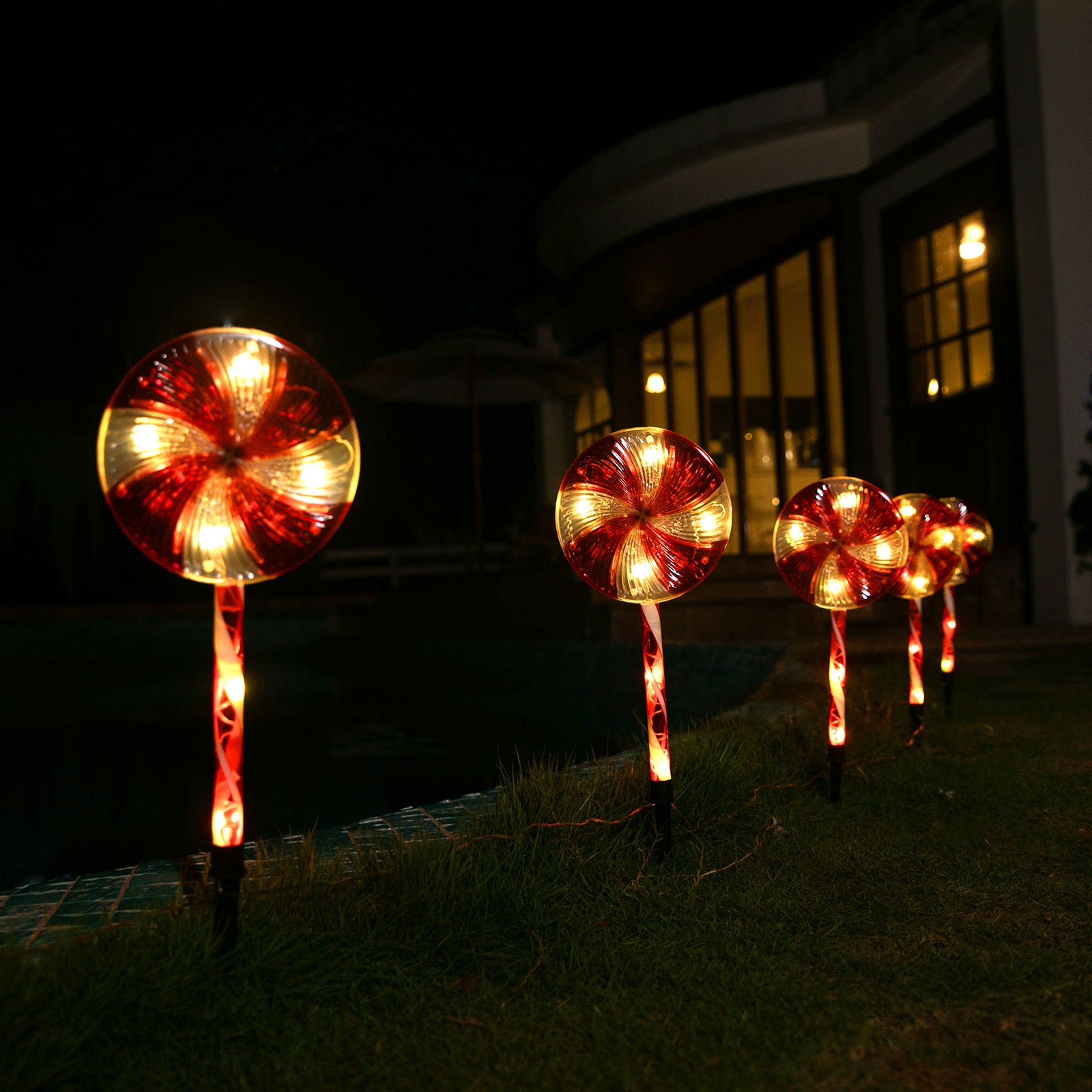 LED Lollipop Warm White 6pc