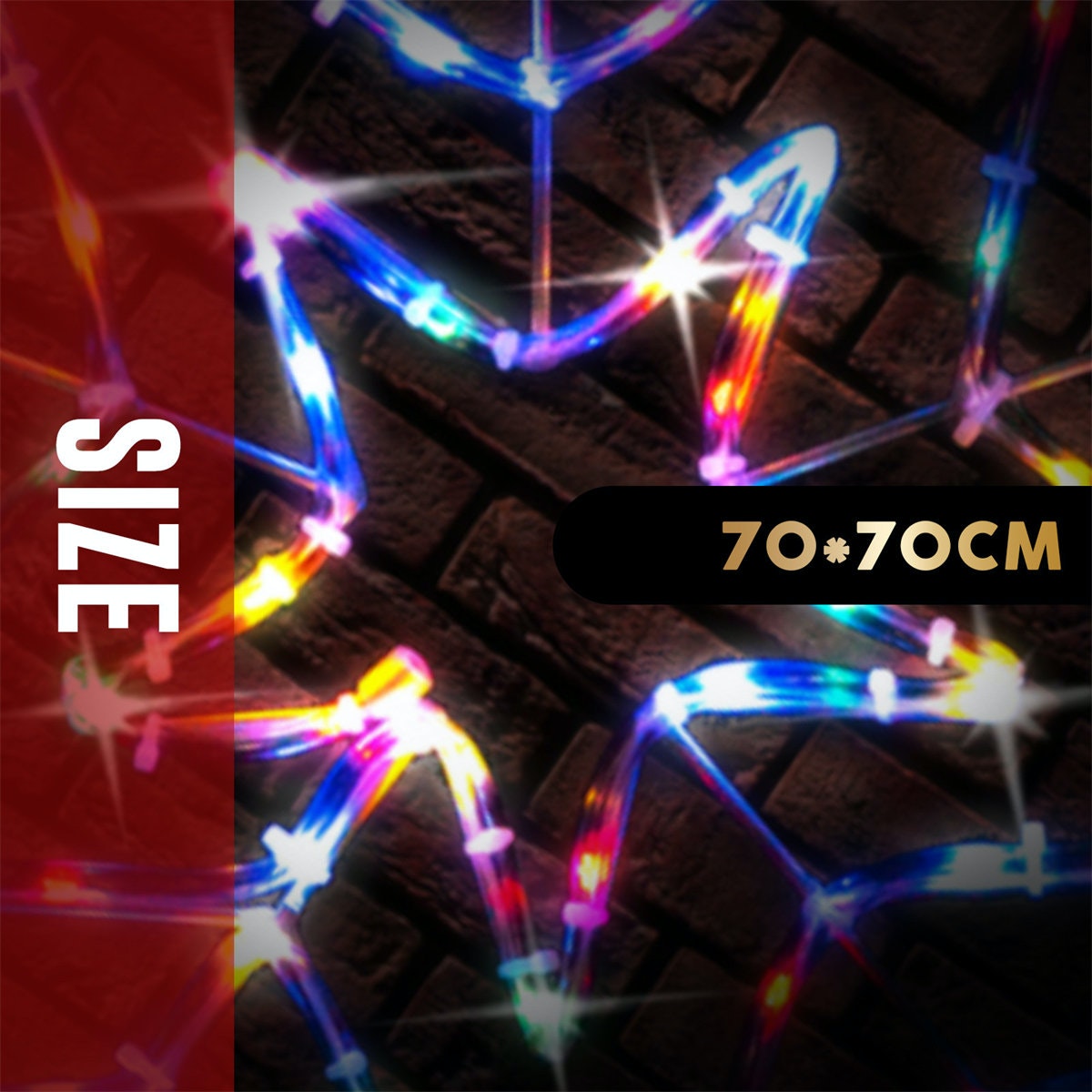 Solar Tubelight 3d Star Multi