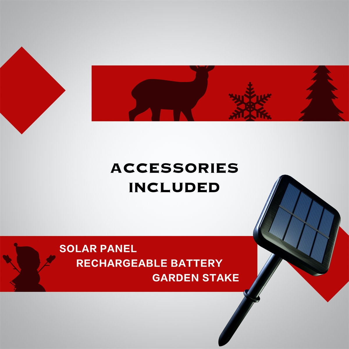 Solar Sleigh Reindeer 145cm