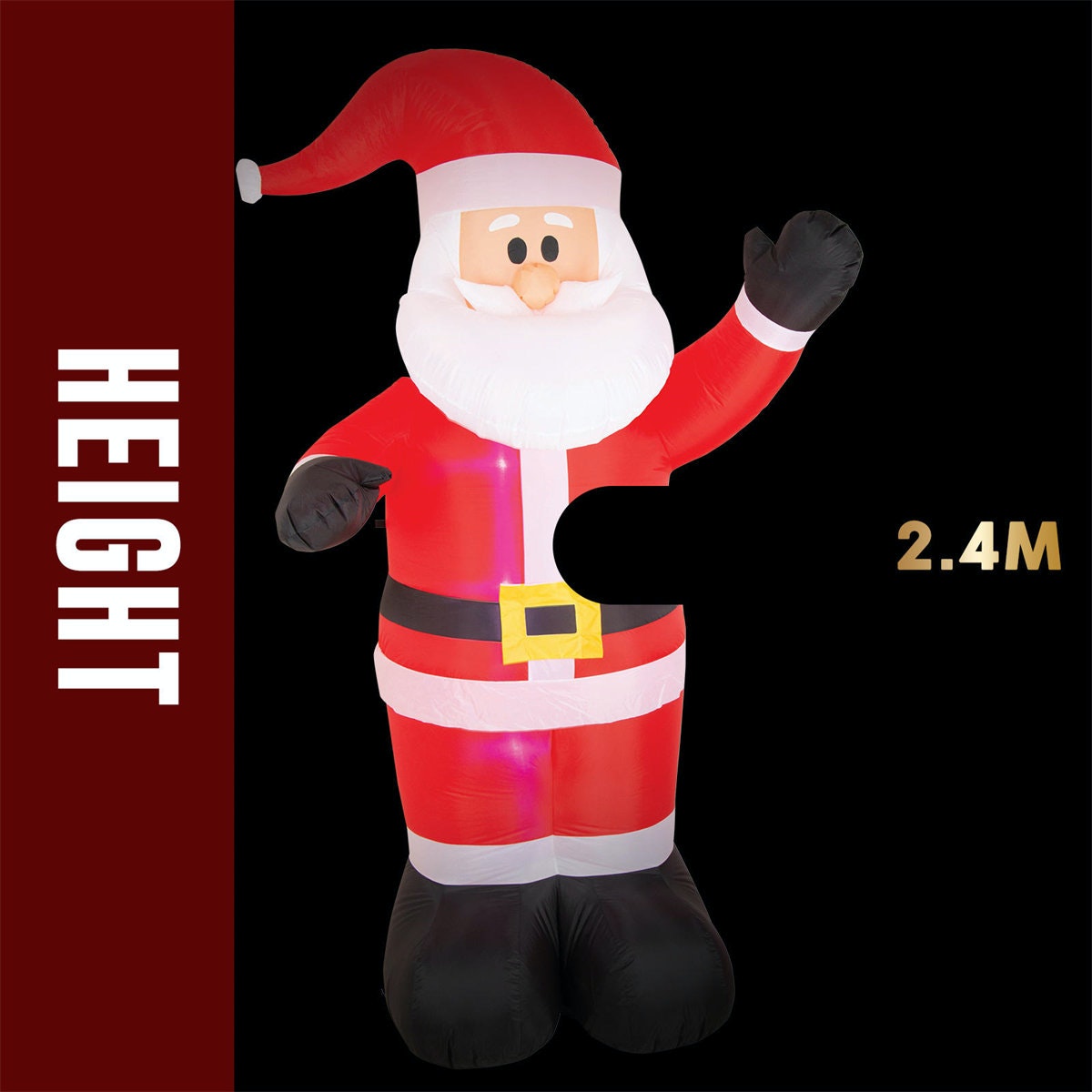 Waving Santa 2.4m